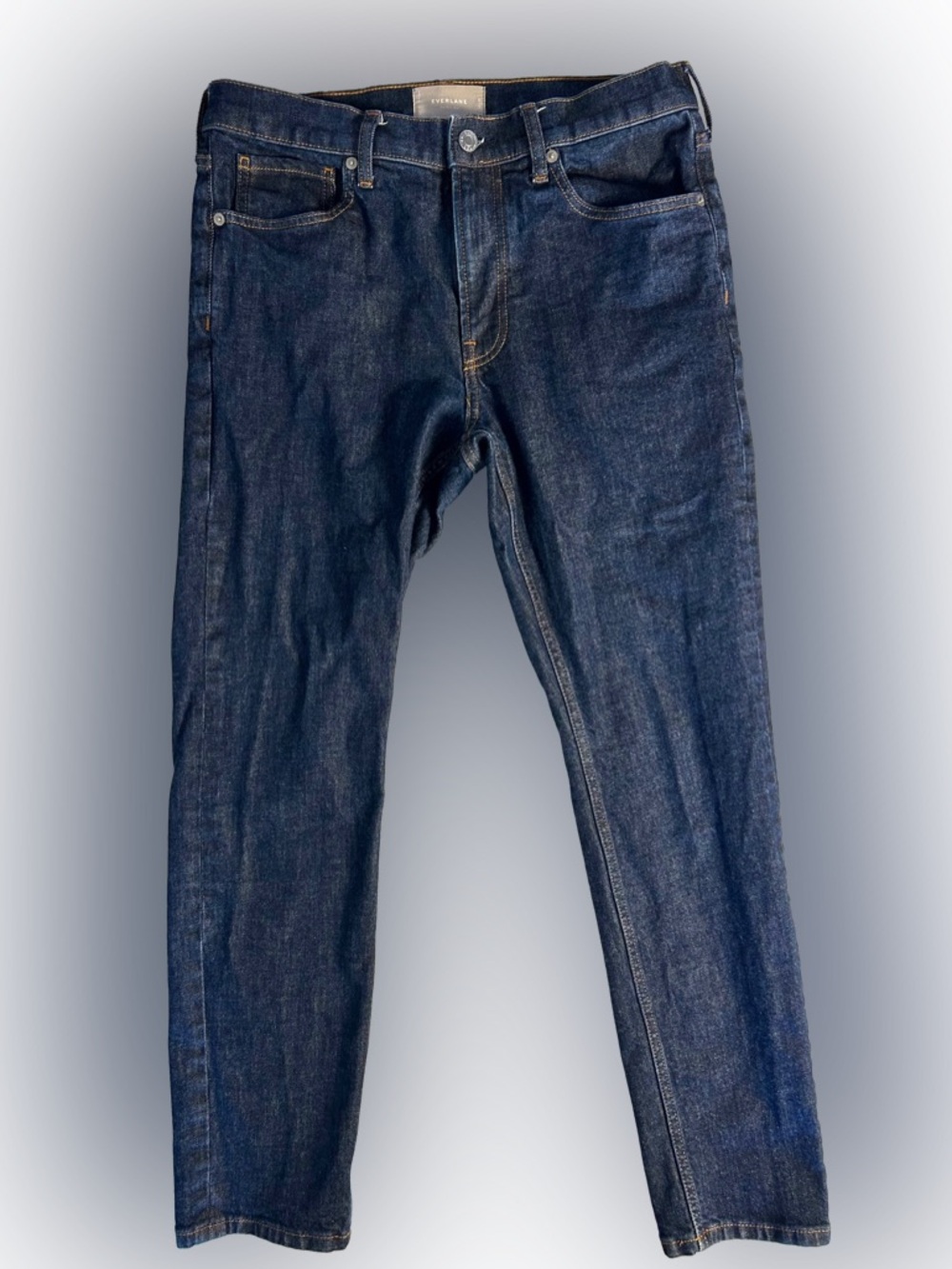 Everlane Men’s The Slim Jean Dark Wash 32x30